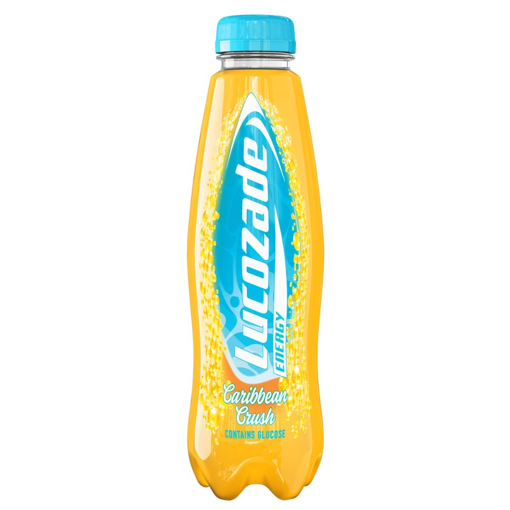 Lucozade Typical values per 100ml