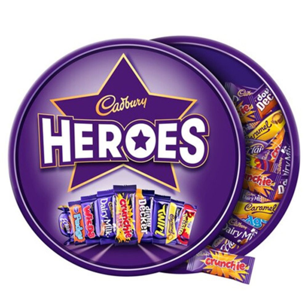 Cadbury Heroes Tub 600G
