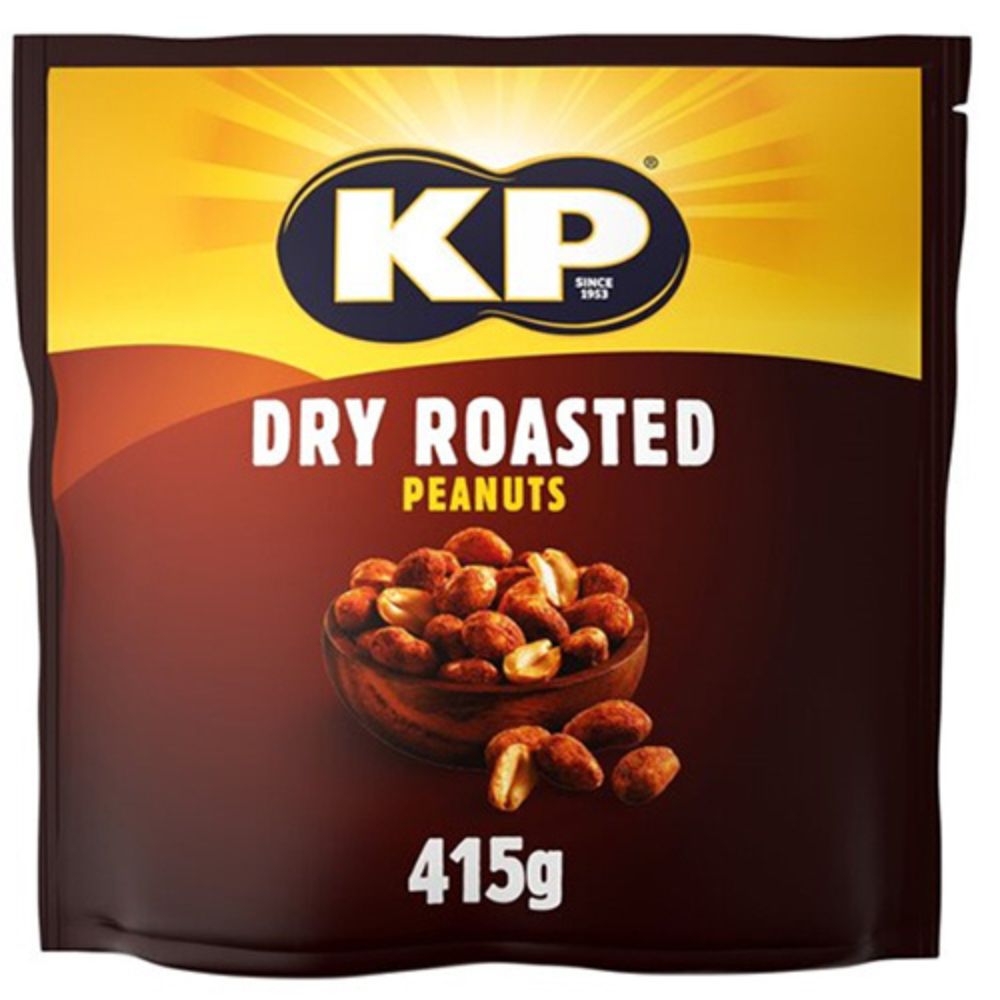 Kp Dry Roasted Peanuts 415G